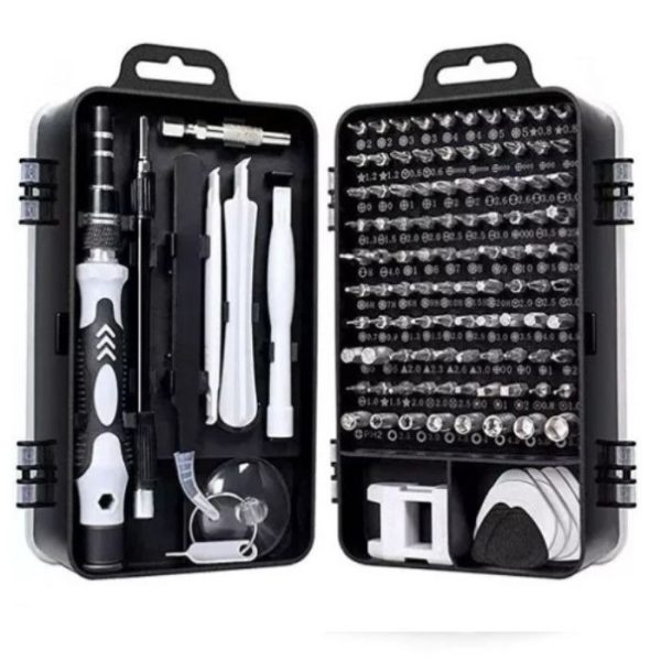 Kit Juego de destornilladores 115 En 1