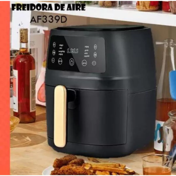 Freidora aire 8 litros 2400w air fryer - Imagen 2