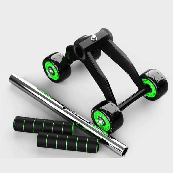 Rueda abdominal de 4 ruedas