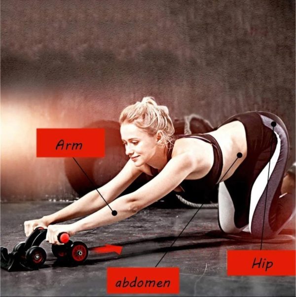Rueda abdominal de 4 ruedas - Imagen 4