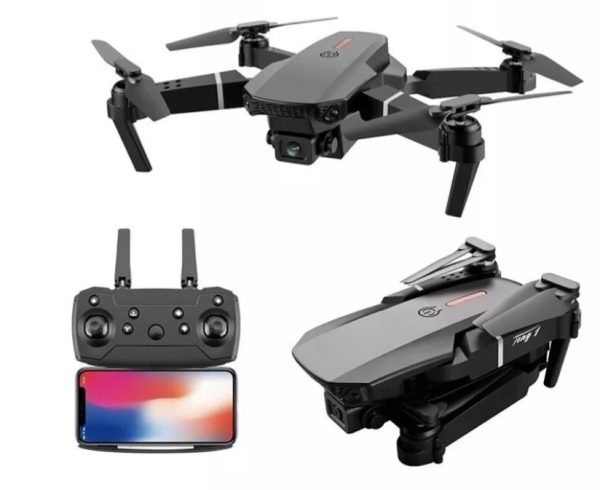 Dron E88 Cámara frontal con Bolso Bater - Imagen 3