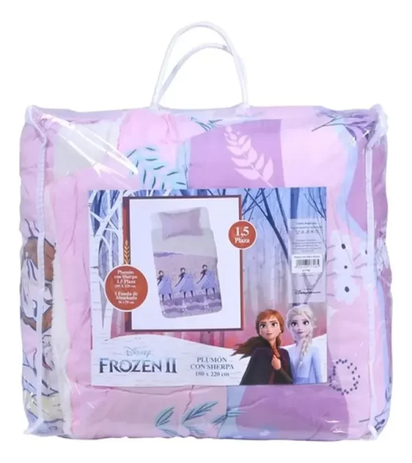 Plumon Con Sherpa Disney Frozen 180x220 - Imagen 3
