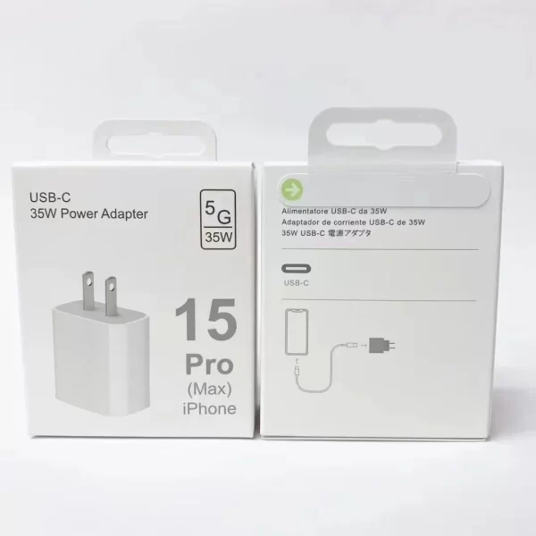 Cargador rápido PD USB C de 35W