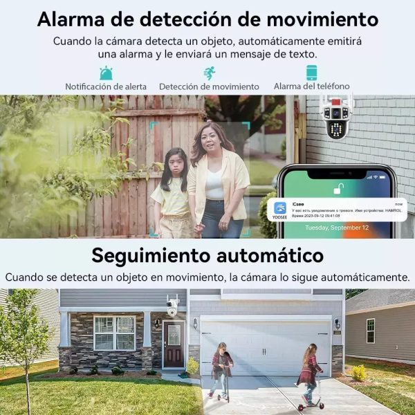 Camara de seguridad wifi yoose Ip baliza - Imagen 7